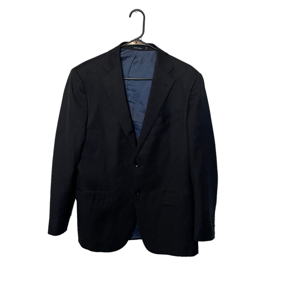Suitsupply Black Men's Sport Coat Blazer